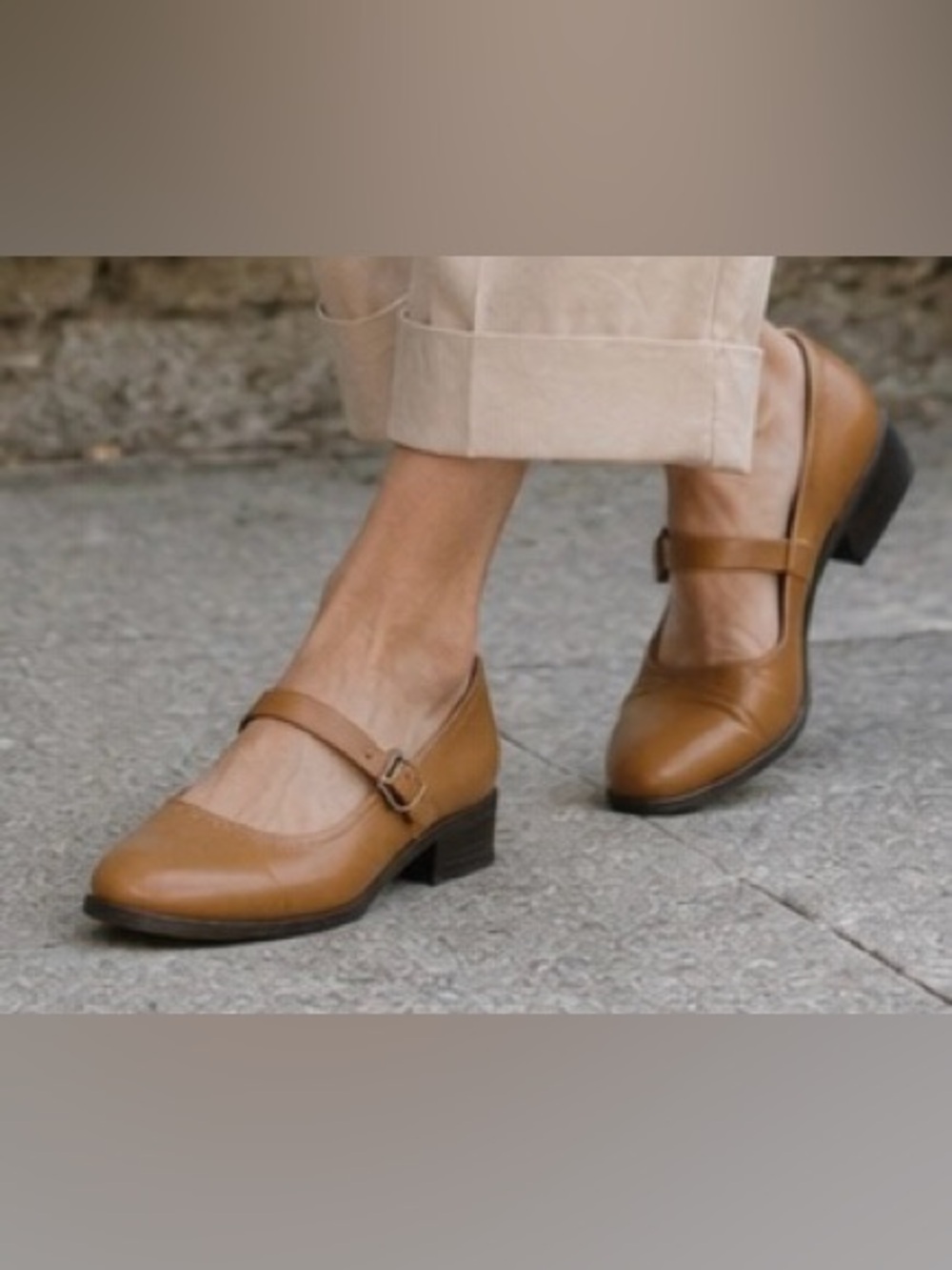 SOUL by Naturalizer Ramona Tan Mary Jane 12M NWB